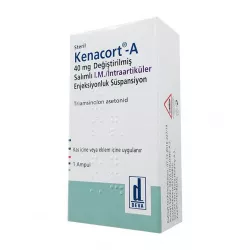 Кенакорт А (Kenacort A) 40мг сусп. для инъек. №1 фото