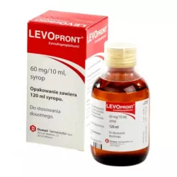 Левопронт 60мг/10мл сироп от кашля 120мл фото